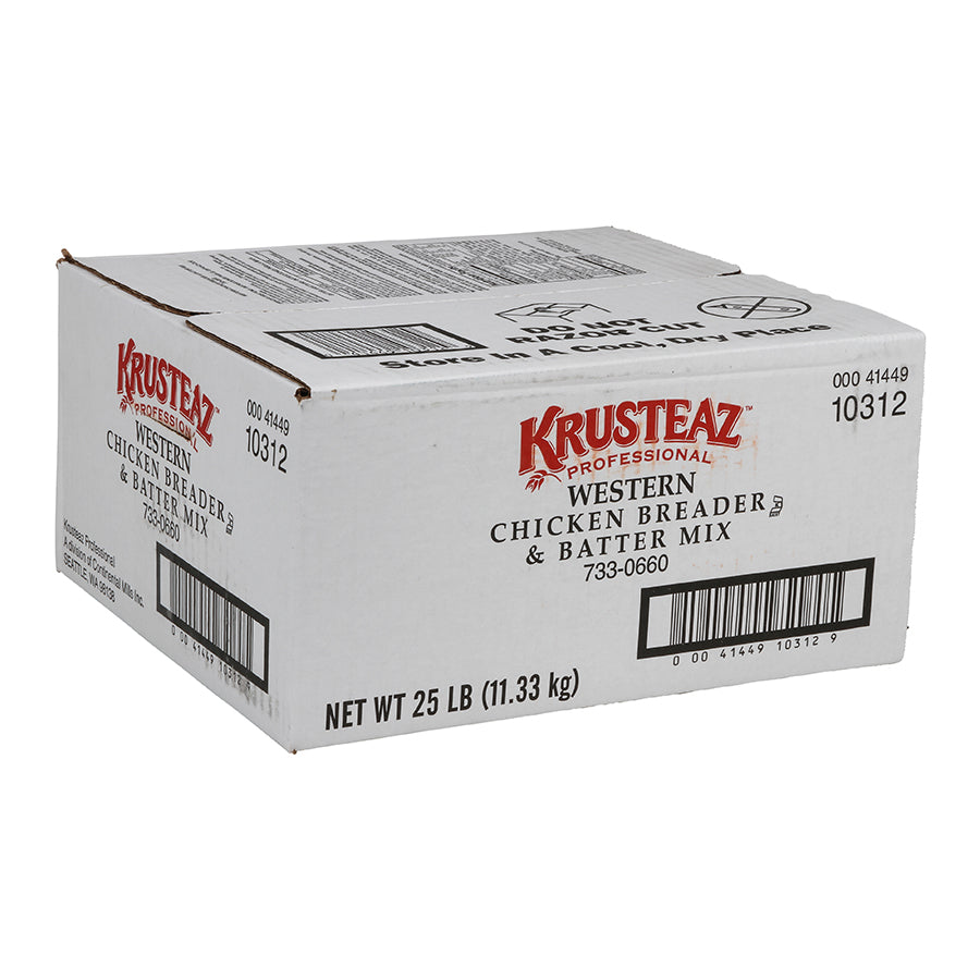 Krusteaz Professional Western Style Chicken Breader & Batter Mix-1500 Each-1/Case