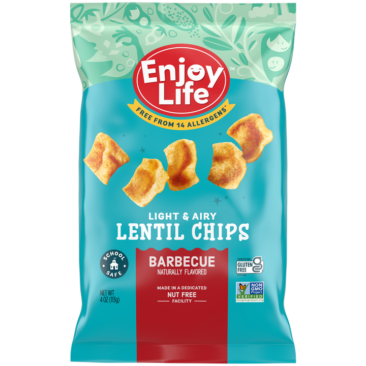 Enjoy Life Barbecue Lentil Chips 12/4 Oz.