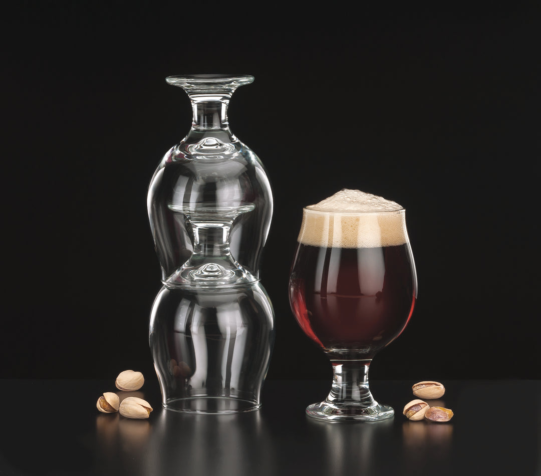 Libbey 10 oz. Stacking Belgian Beer Glass-12 Each-1/Case