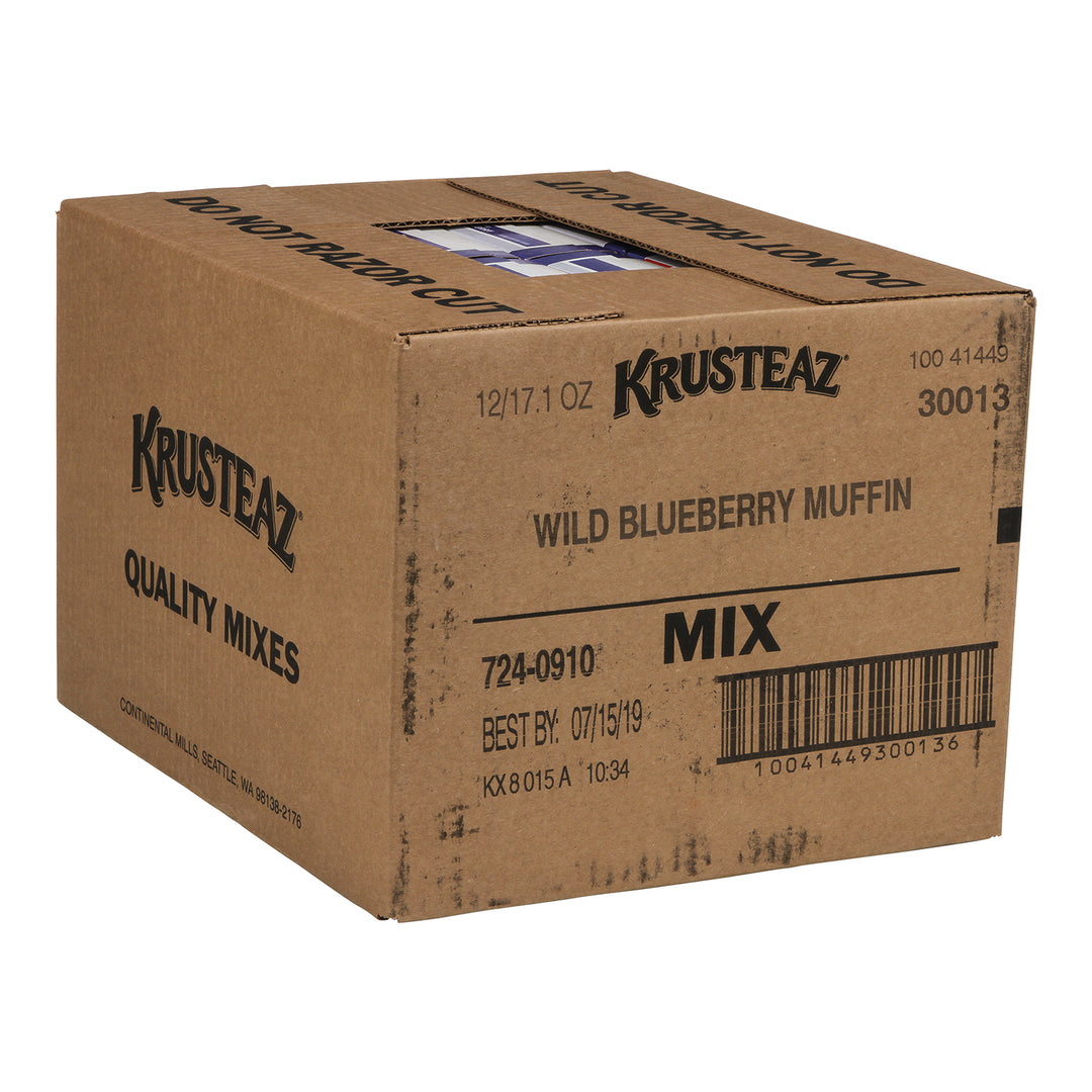 Krusteaz Muffin Wild Blueberry-17.1 oz.-12/Case