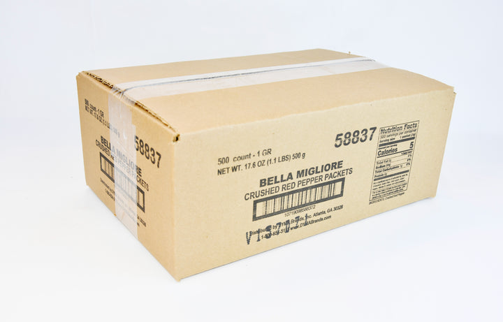 Bella Migliore Parmesan Cheese Packets-3.5 Gram-1/Box-200/Case