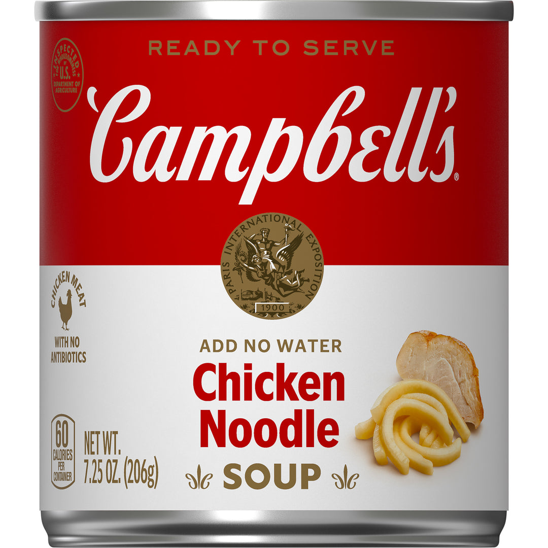Campbell's Classic Chicken Noodle Shelf Stable Soup-7.25 oz.-24/Case