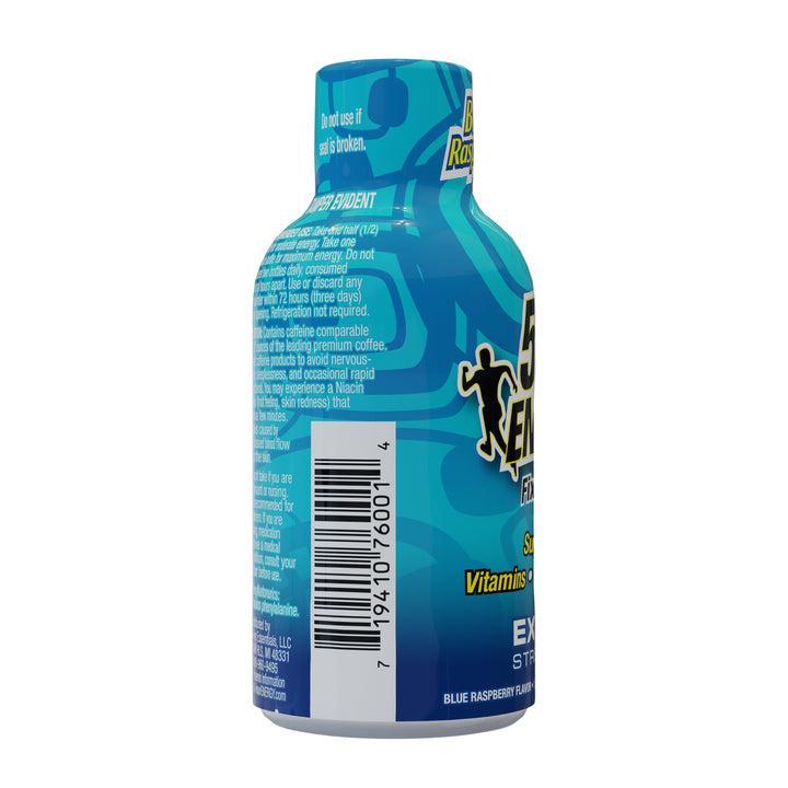 5-Hour Energy Extra Strength Blue Raspberry Energy Shot-1.93 fl oz.s-12/Box-18/Case
