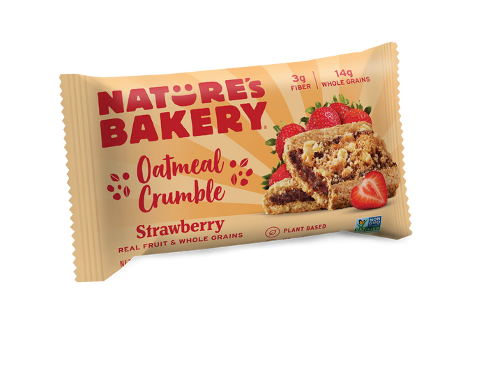 Nature's Bakery Strawberry Oatmeal Crumble Bar-1.41 oz.-12/Box-7/Case