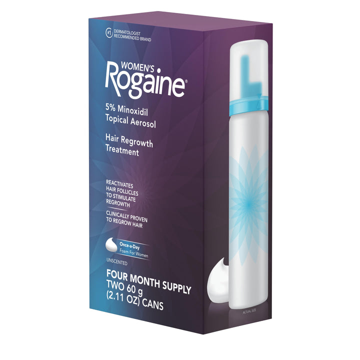 Rogaine Women 5% Foam-120 Gram-2/Box-3/Case