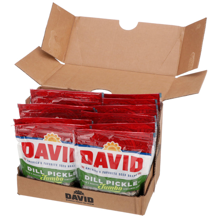 David Dill Pickle Sunflower Seeds-5.25 oz.-12/Case