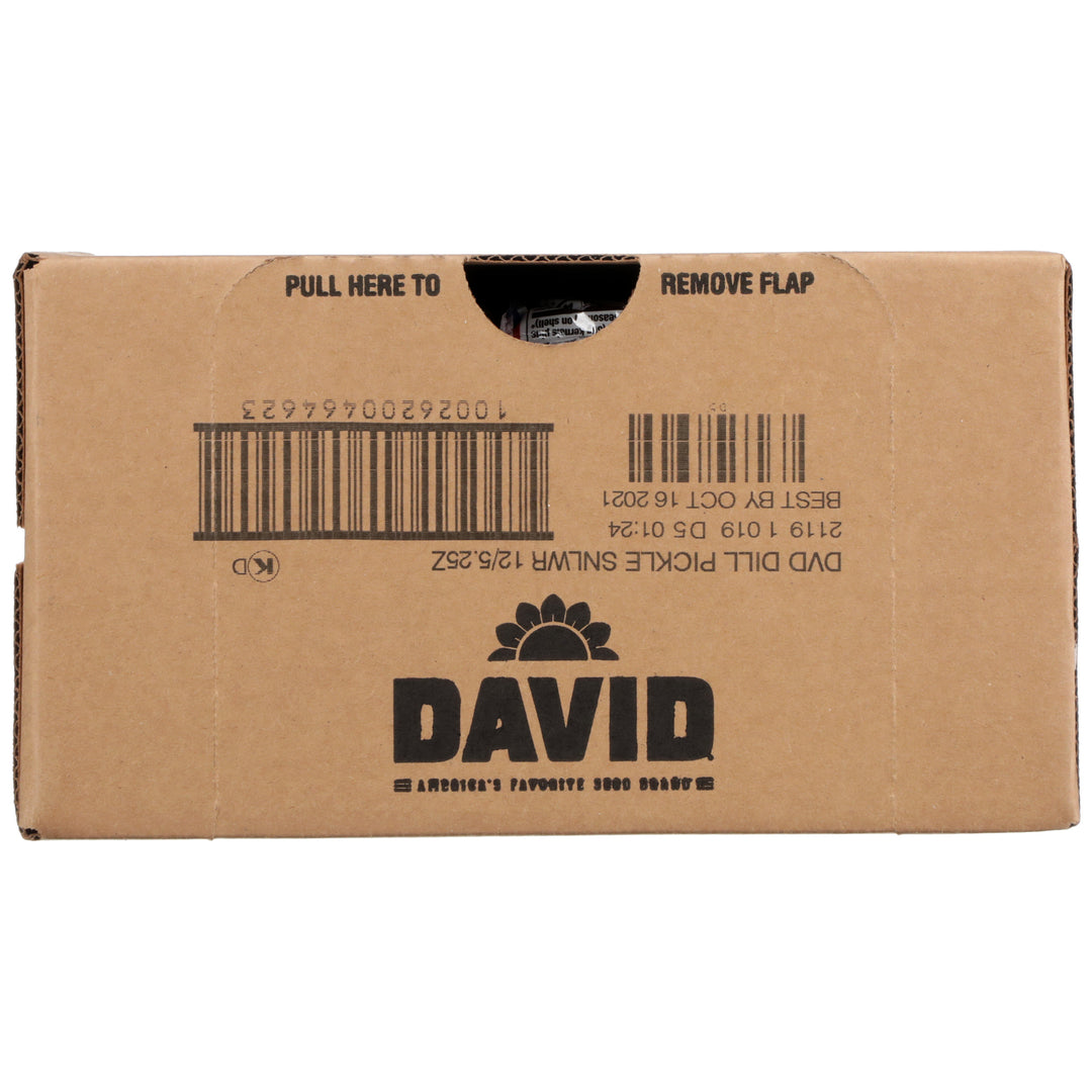 David Dill Pickle Sunflower Seeds-5.25 oz.-12/Case
