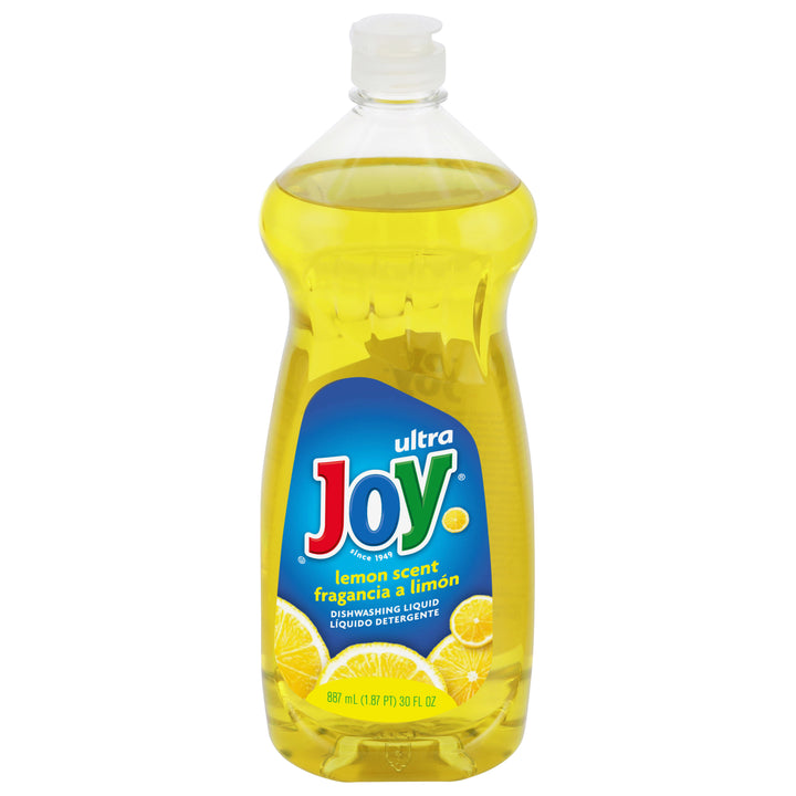 Joy Ultra Lemon Scent Dishwashing Liquid-30 fl oz.s-10/Case