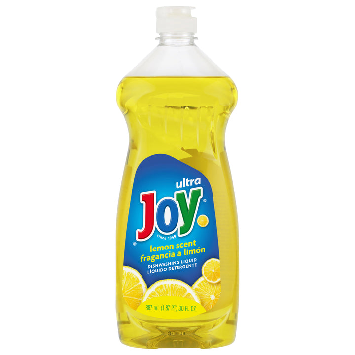 Joy Ultra Lemon Scent Dishwashing Liquid-30 fl oz.s-10/Case