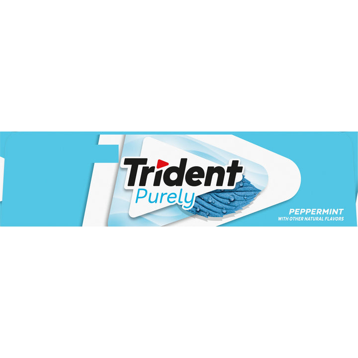 Trident Peppermint Sugar Free Gum-14 Count-12/Box-12/Case