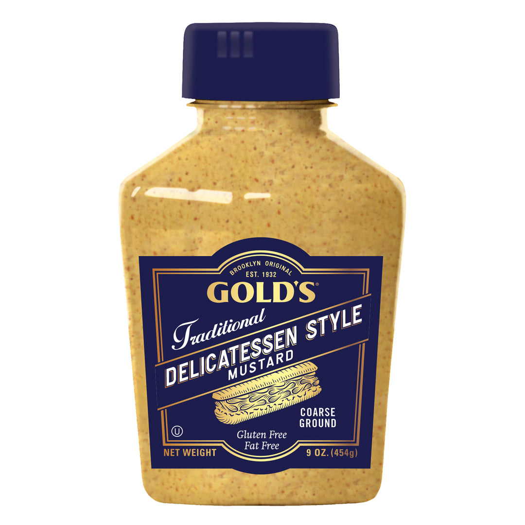 Gold's Squeeze Deli Mustard-10 oz.-12/Case