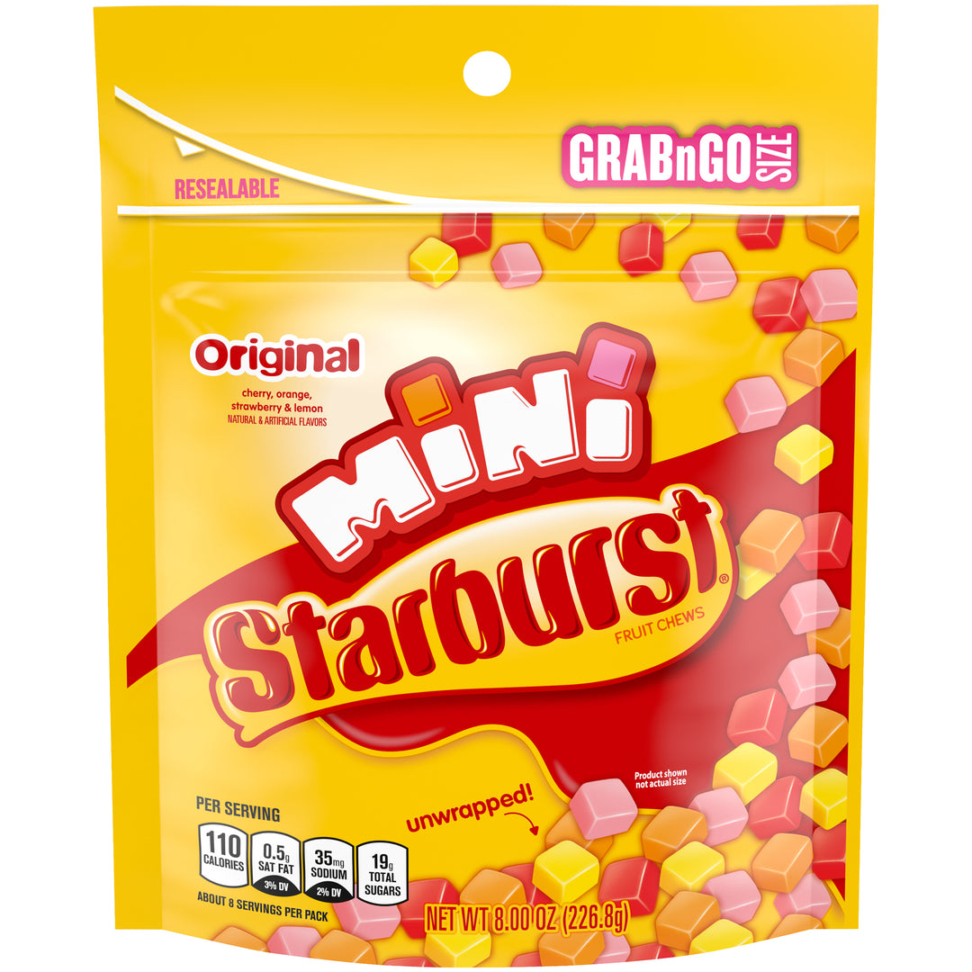 Starburst Original Minis Stand Up Pouch-8 oz.-8/Case
