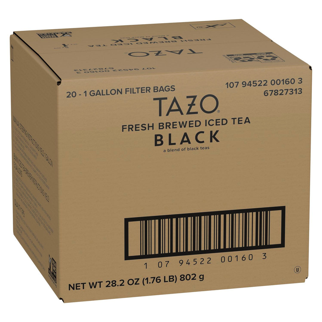 Tazo Tea Bags Iced Black Tea-1 Gallon-20/Case