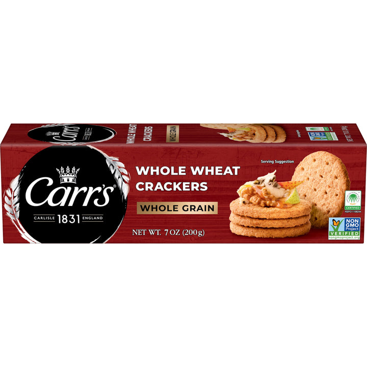 Carrs Whole Wheat Crackers-7 oz.-12/Case