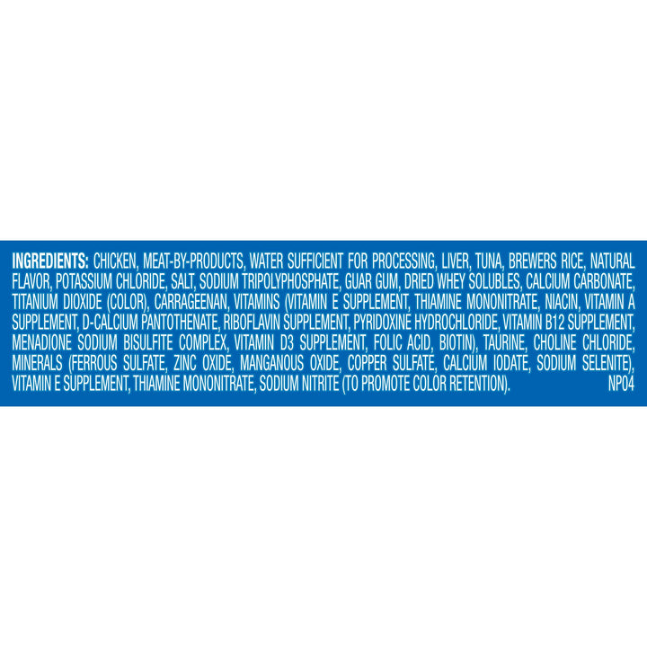 9 Lives Meaty Pate Chicken And Tuna Cat Food Singles-5.5 oz.-24/Case