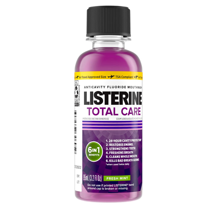 Listerine Total Care Freshmint Mouthwash-95 Milliliter-12/Box-2/Case
