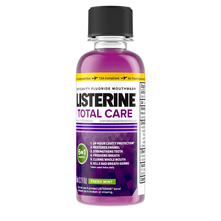 Listerine Total Care Freshmint Mouthwash-95 Milliliter-12/Box-2/Case
