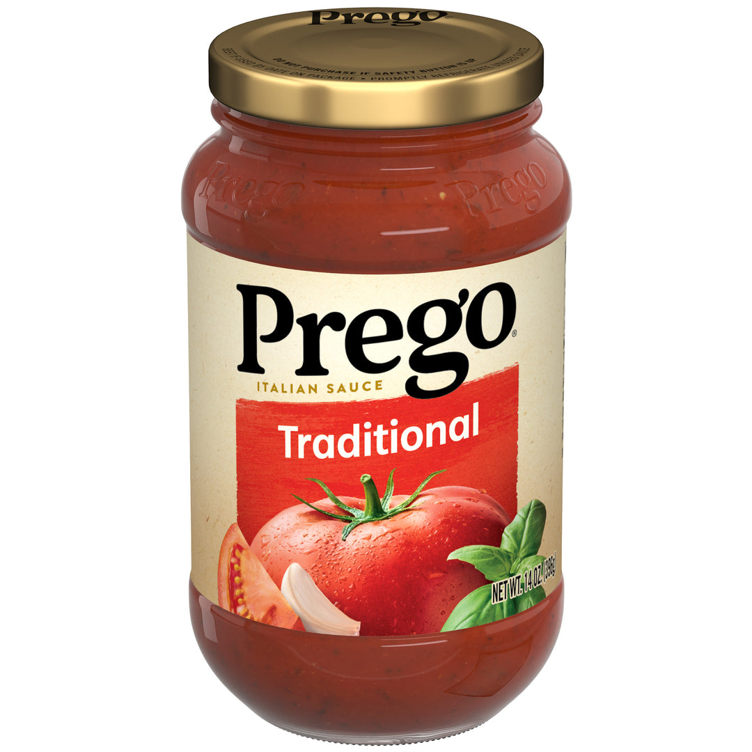 Prego Sauce Regular Spaghetti-14 oz.-12/Case