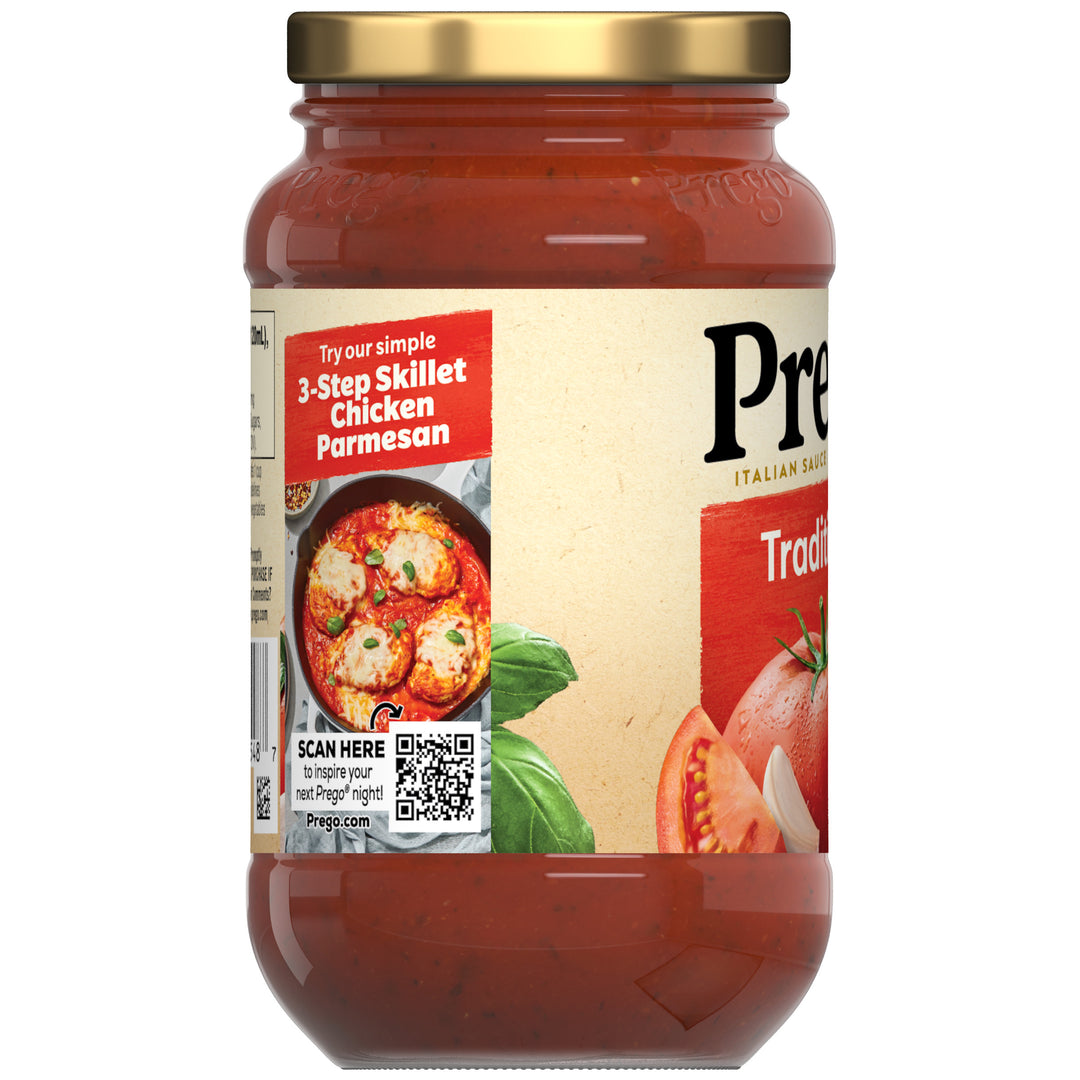 Prego Sauce Regular Spaghetti-14 oz.-12/Case