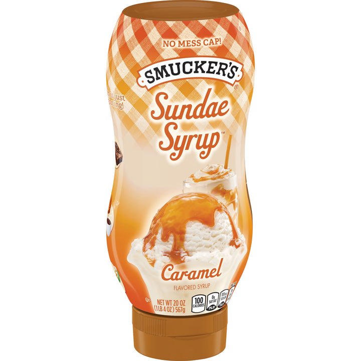 Smucker's Caramel Syrup-20 oz.-12/Case