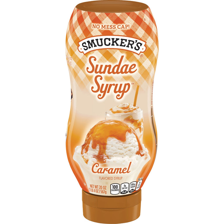 Smucker's Caramel Syrup-20 oz.-12/Case