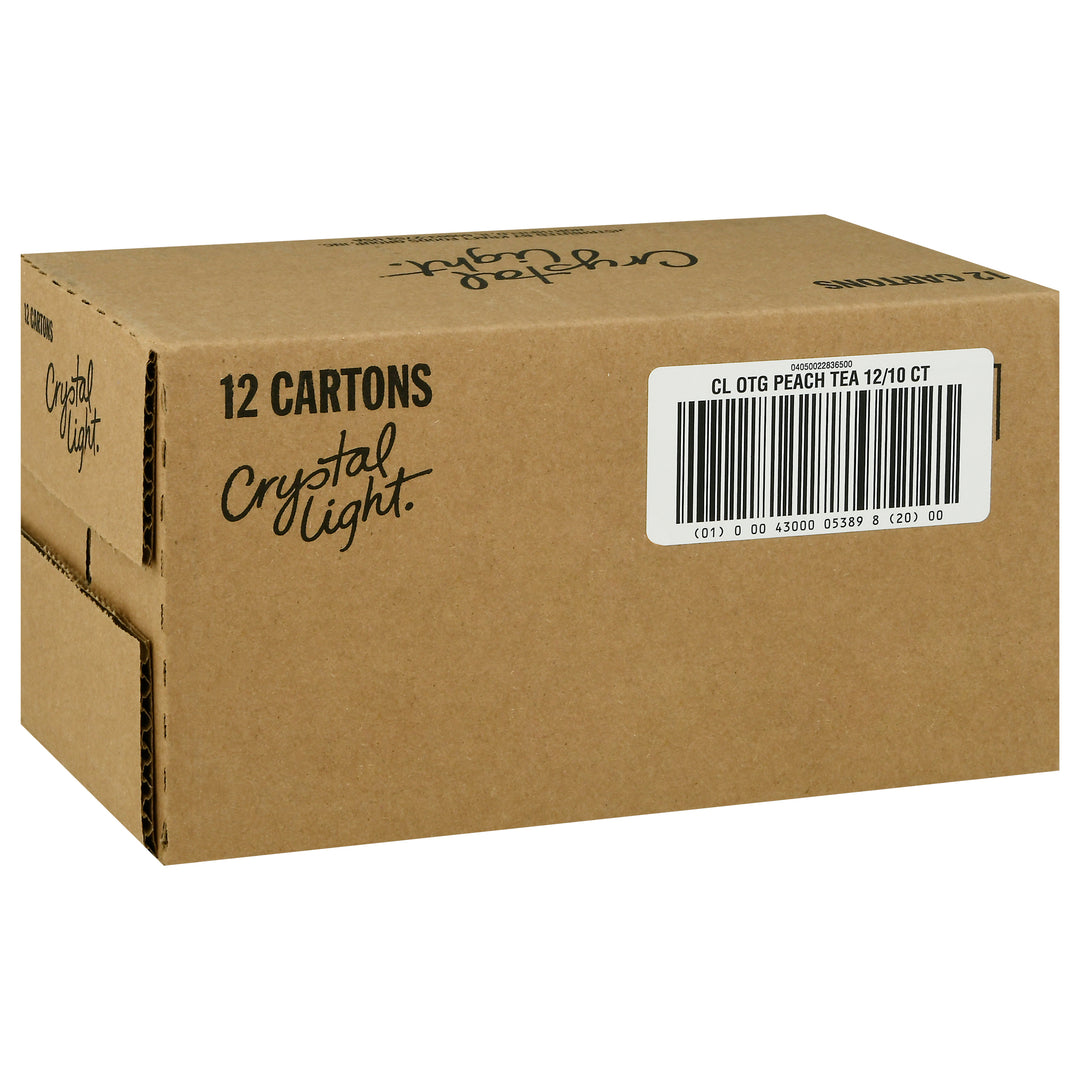 Crystal Light Crystal Light Beverage On The Go Peach Tea-0.07 oz.-10/Box-12/Case