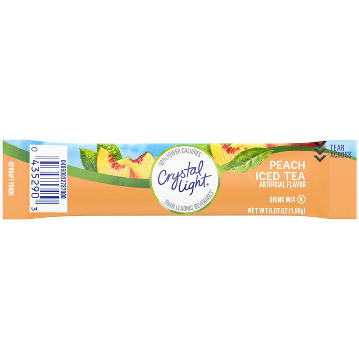 Crystal Light Crystal Light Beverage On The Go Peach Tea-0.07 oz.-10/Box-12/Case