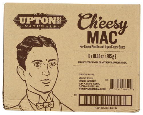 Upton's Naturals Ch'eesy Macaroni-10.05 oz.-6/Case