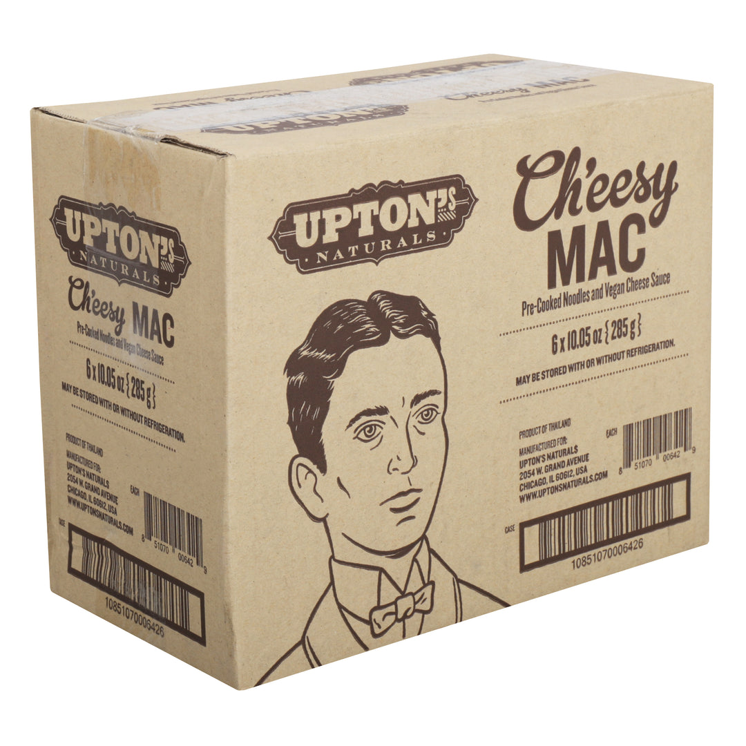 Upton's Naturals Ch'eesy Macaroni-10.05 oz.-6/Case