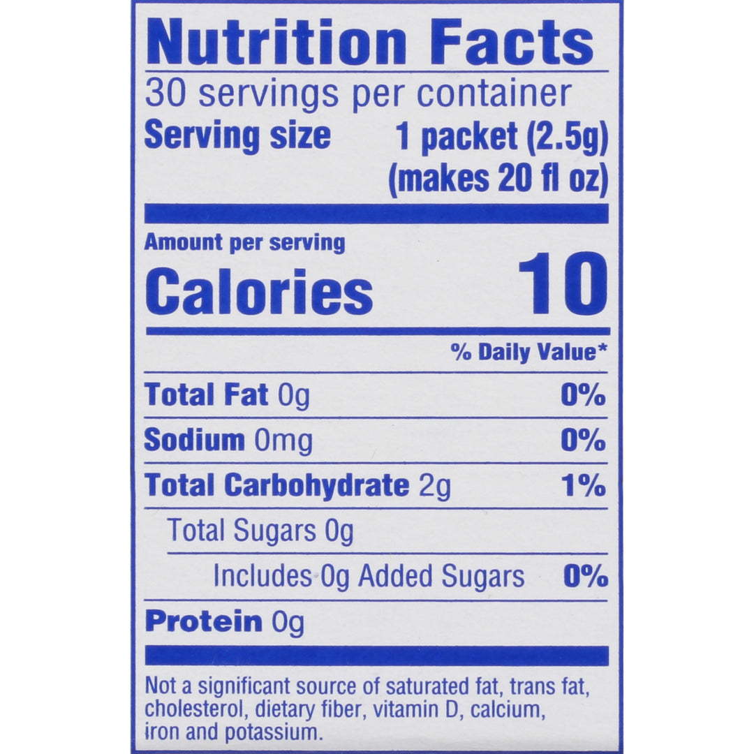 Crystal Light Peach Drink Mix Kosher;-0.09 oz.-30/Box-4/Case