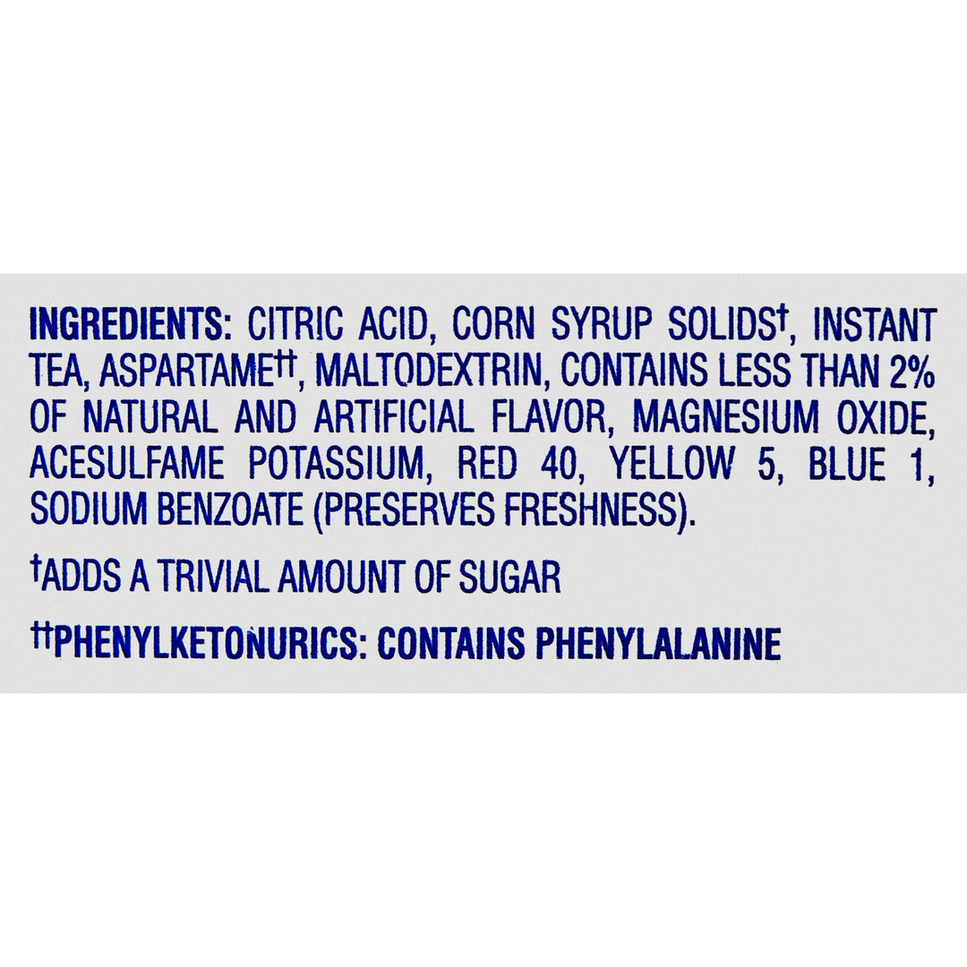 Crystal Light Peach Drink Mix Kosher;-0.09 oz.-30/Box-4/Case