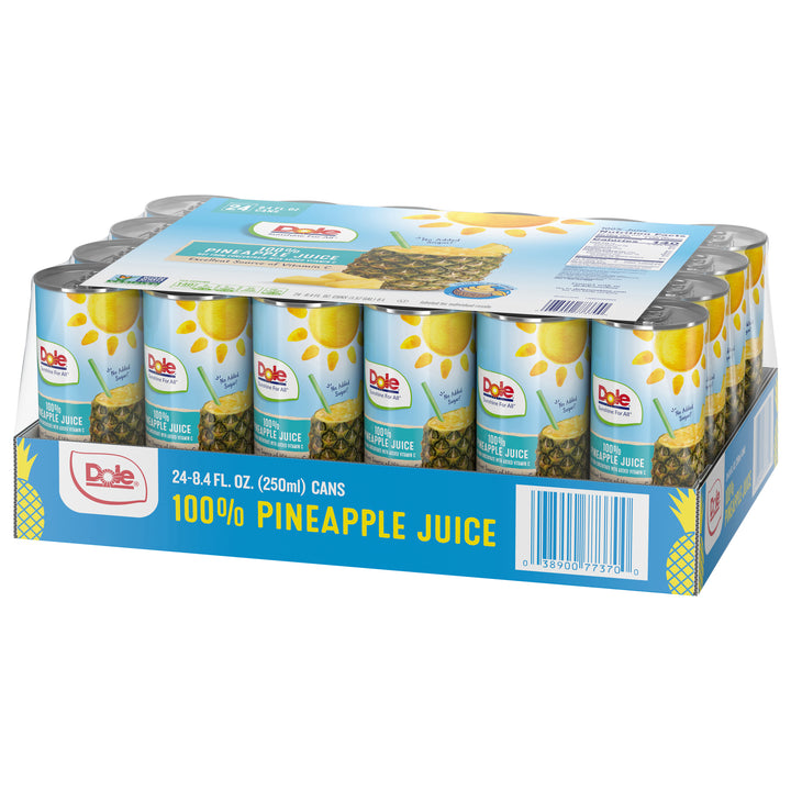 Dole Club Pack Pineapple Juice-8.4 oz.-24/Case