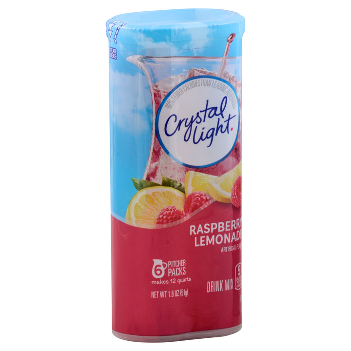 Crystal Light Lemonade Raspberry Beverage Mix-1.8 oz.-12/Case