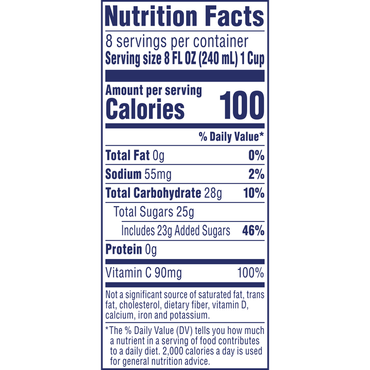 Ocean Spray Cranberry Juice-64 fl oz.s-8/Case