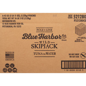 Blue Harbor Skipjack Water Foodservice Pole And Line-43 oz.-6/Case