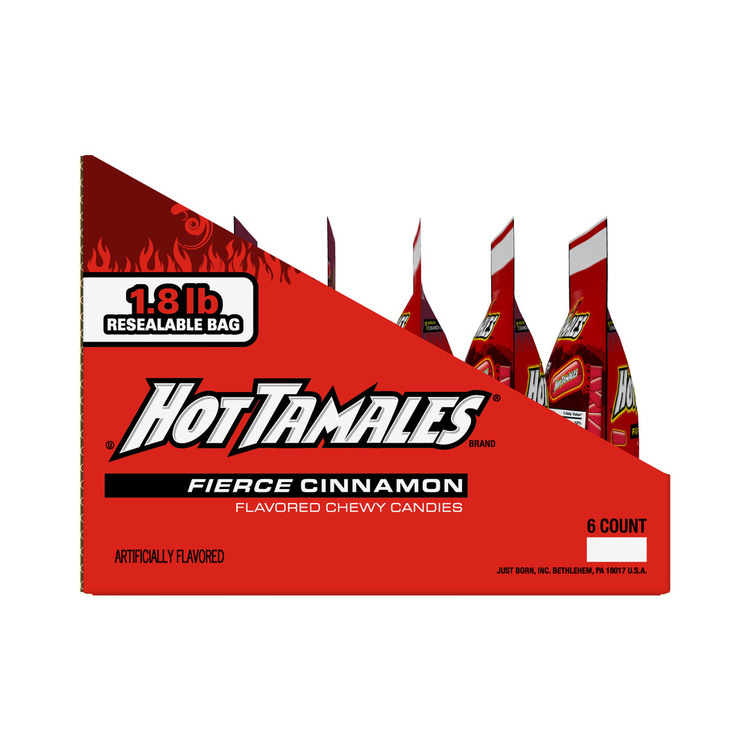 Hot Tamales Cinnamon Stand Up Bag-28.8 oz.-6/Case