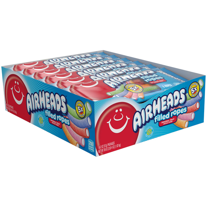 Airheads Rope-2 oz.-18/Box-8/Case