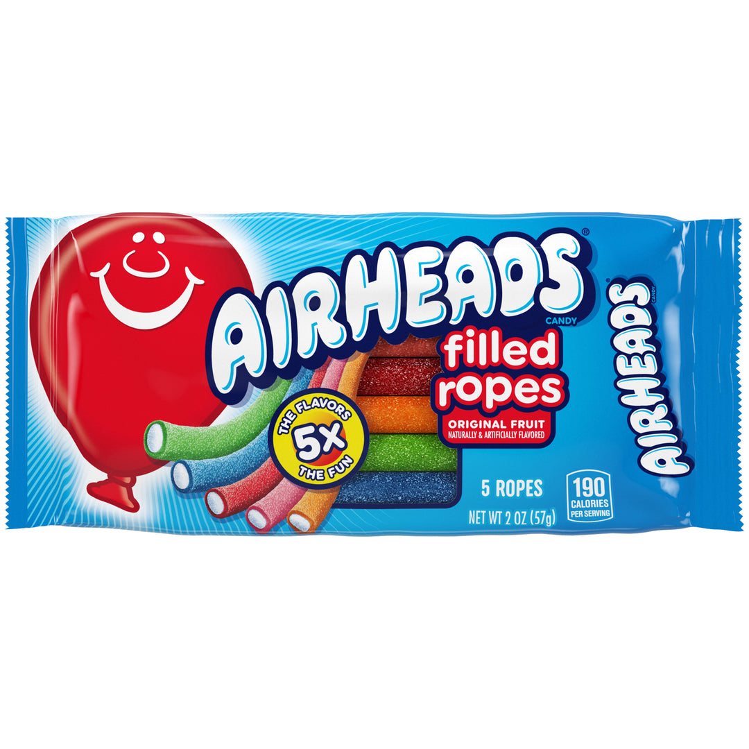 Airheads Rope-2 oz.-18/Box-8/Case