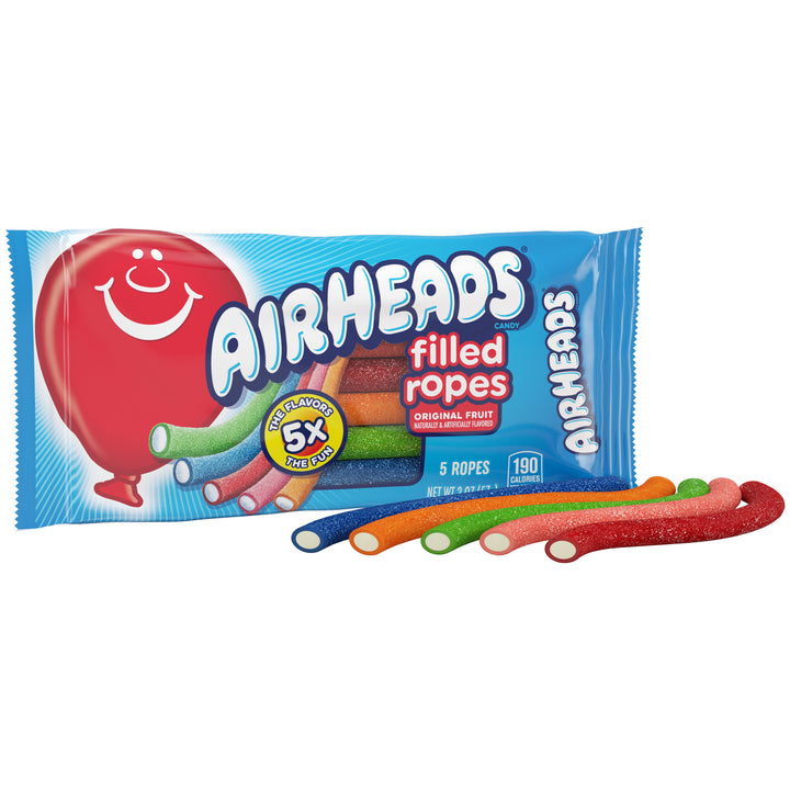 Airheads Rope-2 oz.-18/Box-8/Case