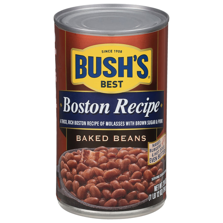 Bush's Best Boston Recipe Baked Beans-28 oz.-12/Case