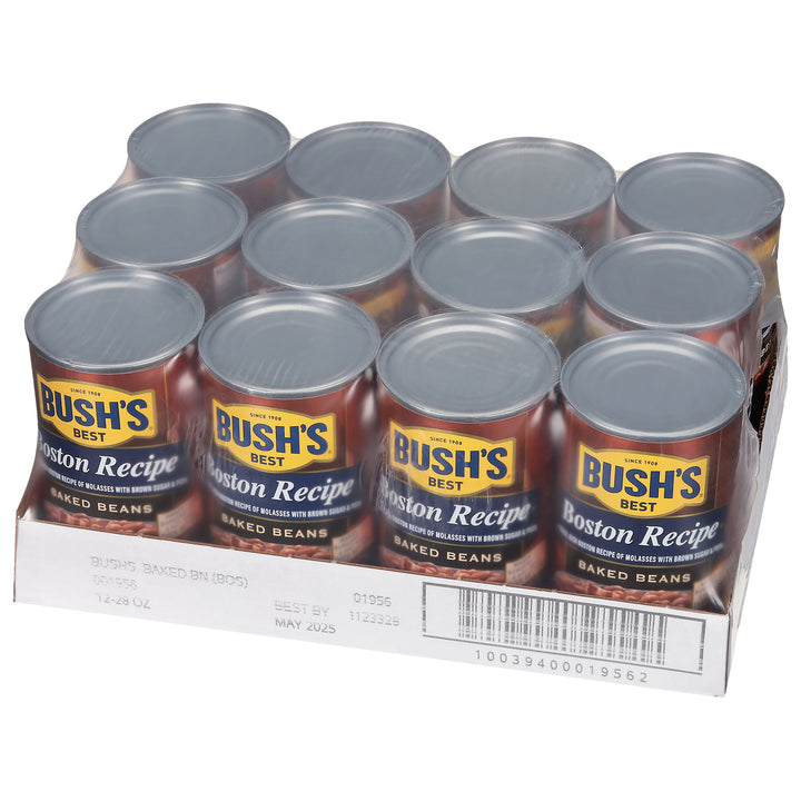 Bush's Best Boston Recipe Baked Beans-28 oz.-12/Case