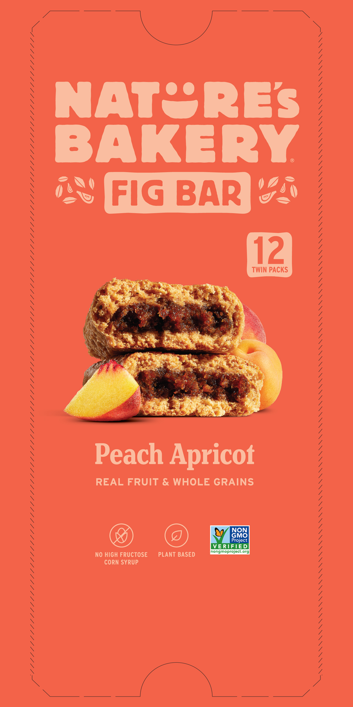 Nature's Bakery Peach Apricot Whole Wheat-2 oz.-12/Box-7/Case