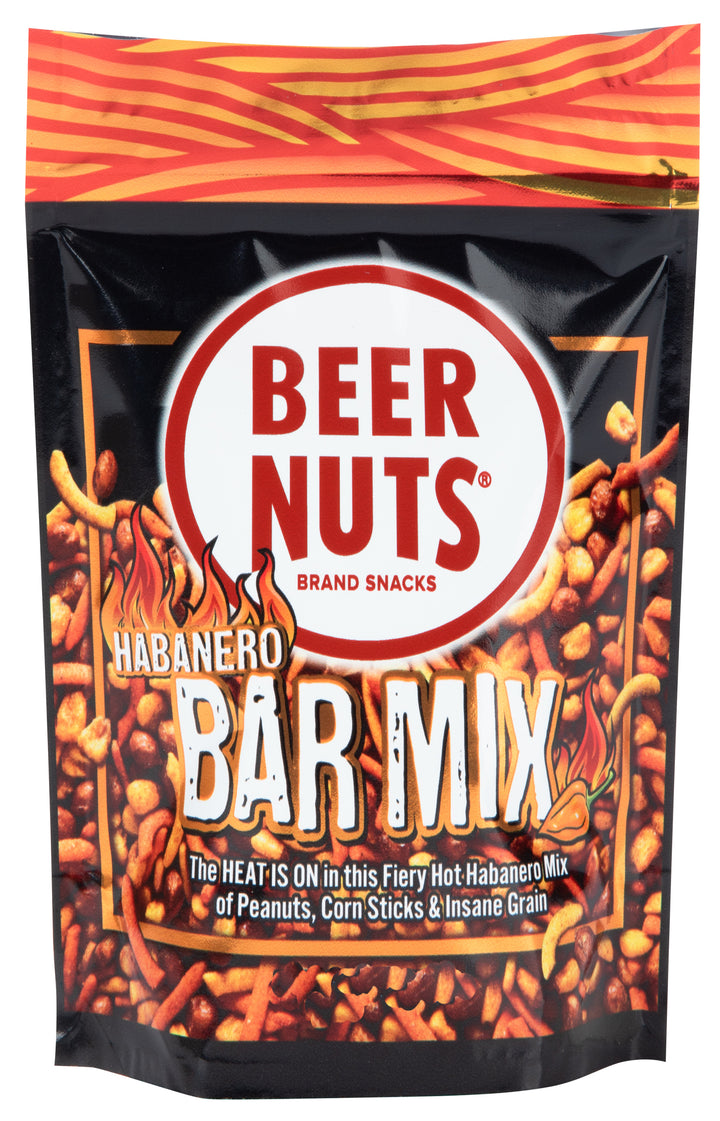 Beer Nuts Habanero Bar Mix-4 oz.-12/Case