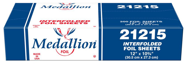 Hfa Handi-Foil Medallion Interfolded 12"X10" Foil Sheet-200 Count-12/Case