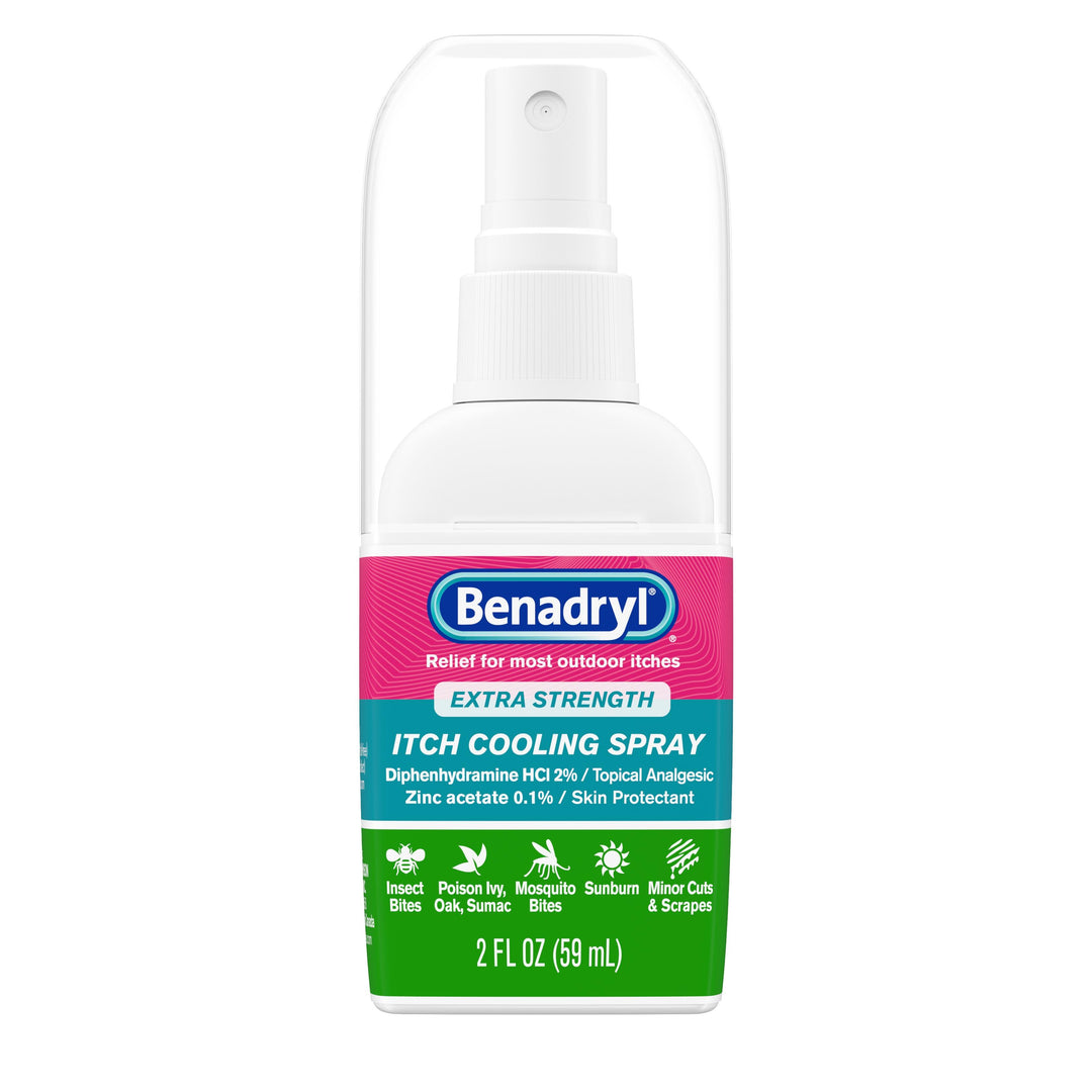 Benadryl Topicals Topical Extra Strength 2% Spray-2 fl oz.s-3/Box-8/Case