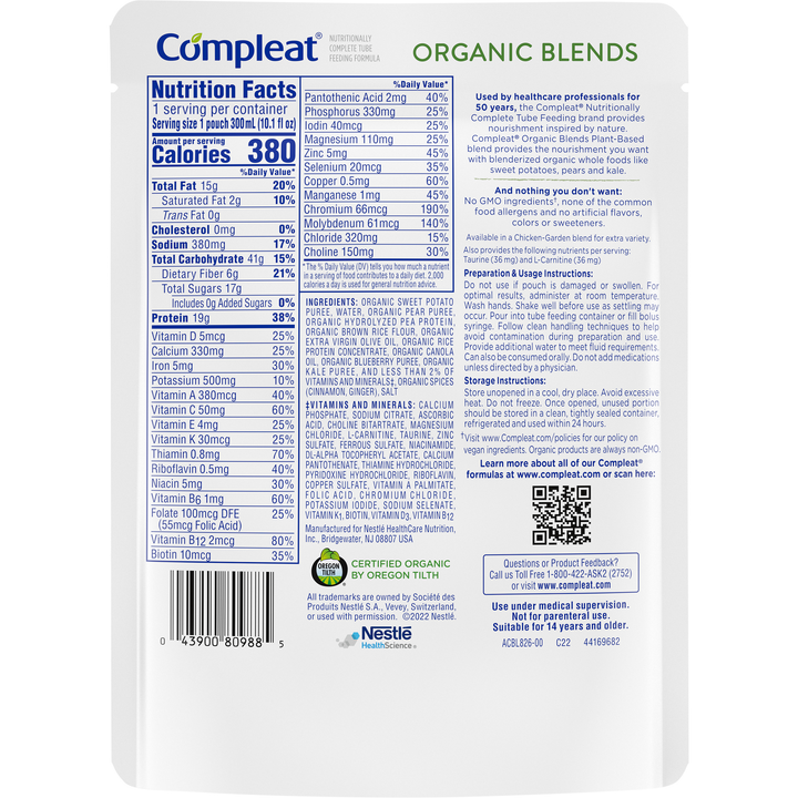 Compleat Organic Blends Garden Blend-10.1 fl oz.-24/Case