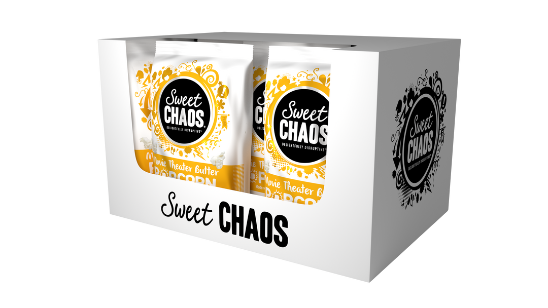Sweet Chaos Movie Theater Butter Popcorn-7 oz.-8/Case