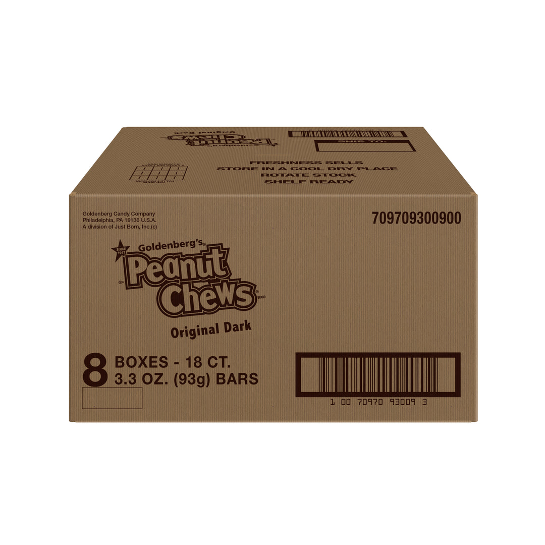 Peanut Chews Peanut Chews Original-3.3 oz.-18/Box-8/Case