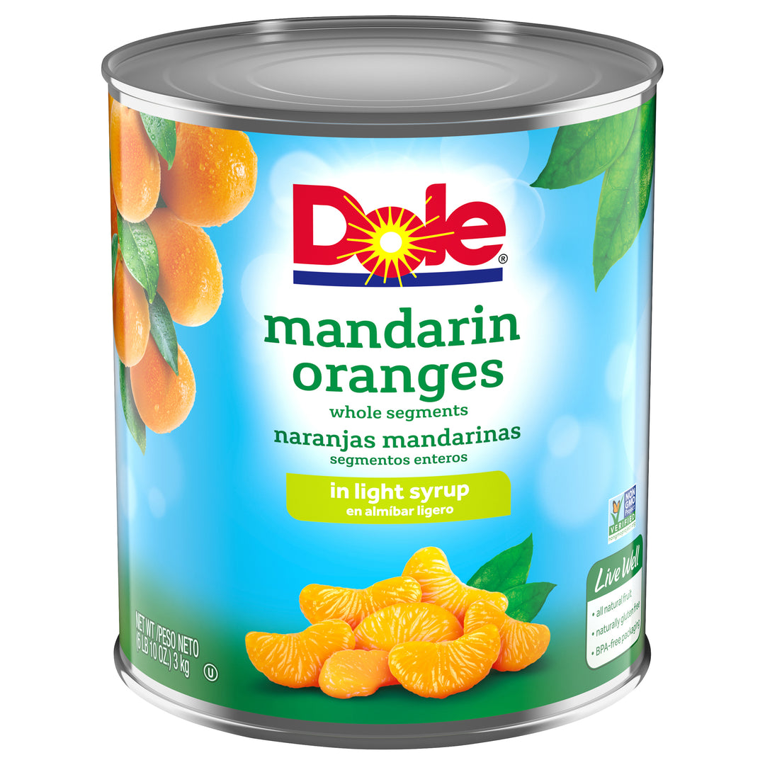 Dole Mandarin Orange In Light Syrup-106.19 oz.-6/Case