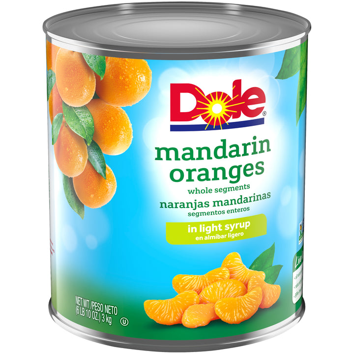 Dole Mandarin Orange In Light Syrup-106.19 oz.-6/Case